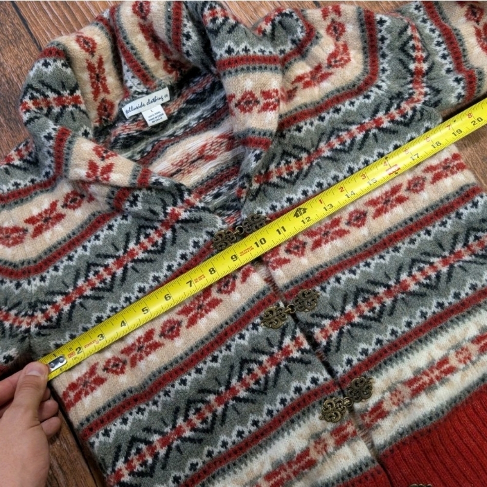 Telluride Multicolor Patterned Cardigan - Picture 5 of 11